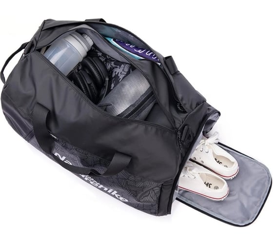 Сумка для спортзала Naturehike NH19SN002 серая, р. М 6927595738825