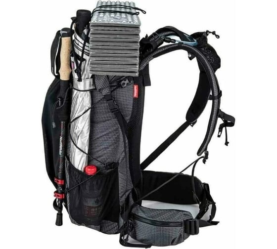 Походный рюкзак Naturehike NH20BB113 40 л + 5 л, черный 6927595765401