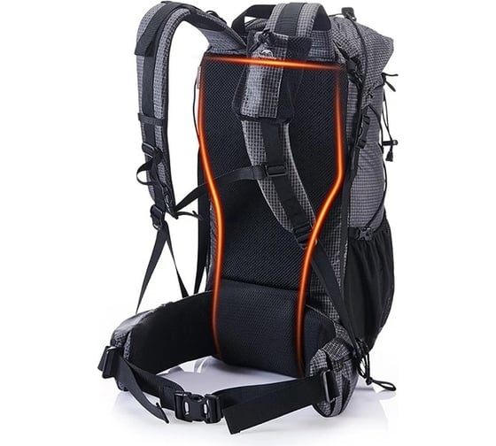 Рюкзак Naturehike Rock Series 60L+5L с рамой Hiking, Climbing, Trekking and Travelling Black 6927595746370