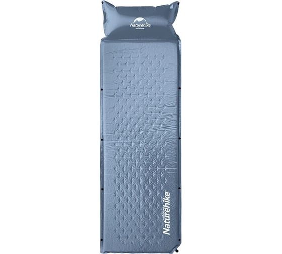 Надувной коврик для сна Naturehike NH15Q002-D 79 с подушкой, голубой 6927595782583
