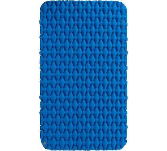 Спальный коврик Naturehike NH19Z055-P двойной FC11, с надувным мешком, голубой 6927595735428