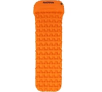 Односпальный коврик Naturehike NH19Z012-P FC-12 с подушкой, без надувного мешка, оранжевый 6927595735701