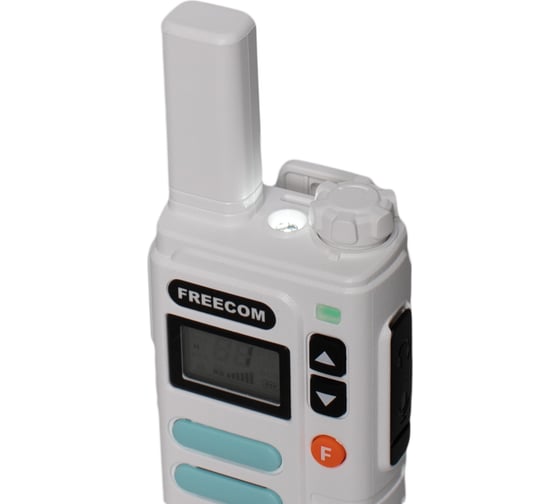 Комплект радиостанций из 2 штук Freecom MT-777 White 400-470 МГц LPD/PMR/99 каналов/3 Вт/2000 мАч белый MT-777 White SR-00006