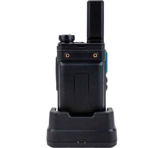 Black Комплект радиостанций Freecom MT-777 из 2 штук 400-470 МГц LPD/PMR/99 каналов/3 Вт/2000 мАч черный MT-777 Black SR-00005