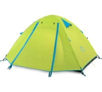 Палатка Naturehike P-Series NH18Z033-P 210T/65D трехместная, зеленая 6927595729649