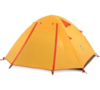 Палатка Naturehike P-Series NH18Z044-P 210T65D четырехместная, оранжевая 6927595729694