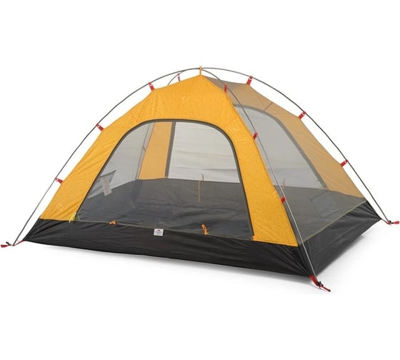 Палатка Naturehike P-Series NH18Z044-P 210T65D четырехместная, оранжевая 6927595729694