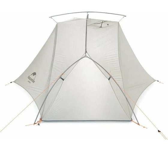 Сверхлегкая палатка Naturehike VIK II 15D silicone NH19ZP003-1 двухместная, белая 6927595749425