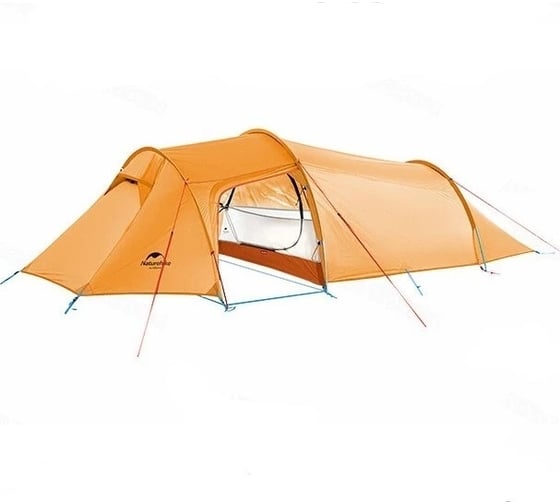 Двухместная палатка Naturehike Opalus NH20ZP001 оранжевая 6927595750667