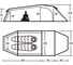 Двухместная палатка Naturehike Opalus NH20ZP001 оранжевая 6927595750667 3