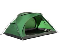 Палатка Naturehike Bear-UL2 NH20ZP108 20D двухместная, зеленая 6927595747711