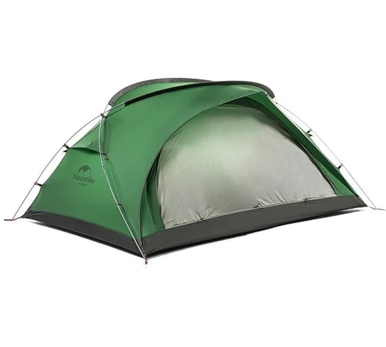 Палатка Naturehike Bear-UL2 NH20ZP108 20D двухместная, зеленая 6927595747711