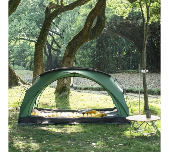 Палатка Naturehike Bear-UL2 NH20ZP108 20D двухместная, зеленая 6927595747711