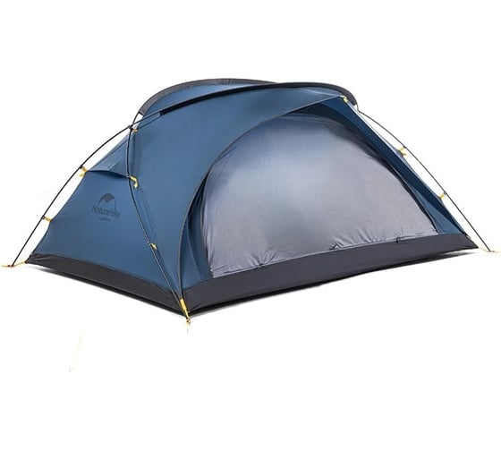 Палатка Naturehike Bear-UL2 NH20ZP108 20D двухместная, синяя 6927595747704