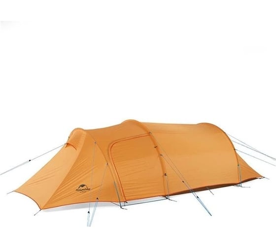 Трехместная палатка Naturehike NH17L001-L с ковриком, оранжевая 6927595724729 1