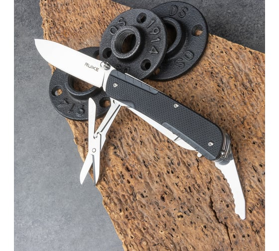 Нож Ruike LD51-B, 23 функции, черный LD51-B