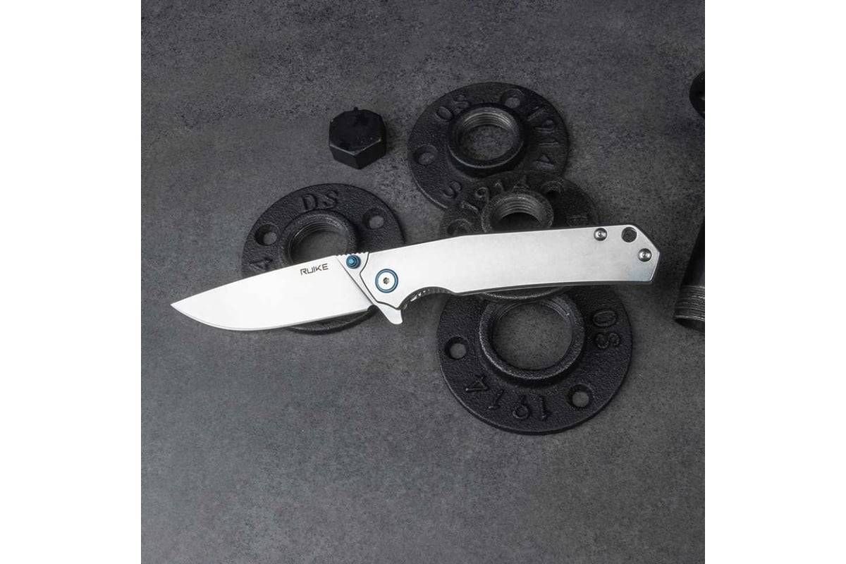 Нож Ruike P801, серебряно-синий P801-SF - выгодная цена, отзывы ...