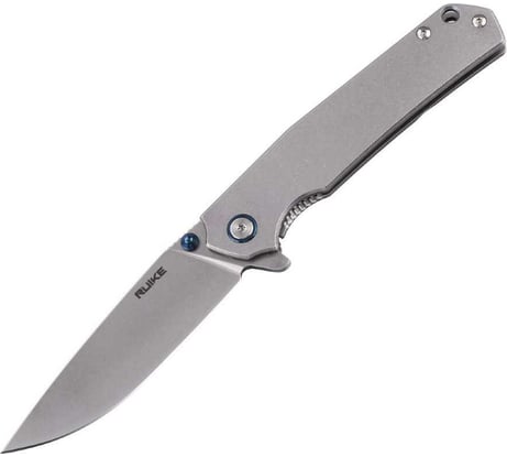 Нож Ruike P801, серебряно-синий P801-SF