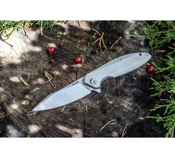 Нож Ruike P128-SF, серебристый P128-SF