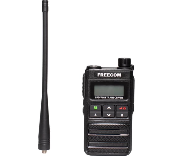 Рация Freecom AP-100V радиостанция с дисплеем 136-174 МГц/5 Вт/200 каналов/1800 мАч SR-00008