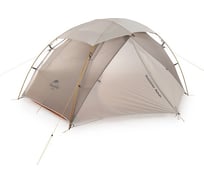 Сверхлегкая палатка Naturehike Nebula 2 NH19ZP011 двухместная, серая 6927595745656