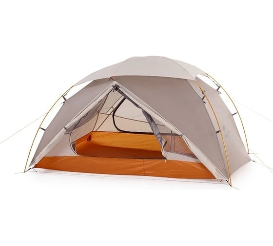 Сверхлегкая палатка Naturehike Nebula 2 NH19ZP011 двухместная, серая 6927595745656