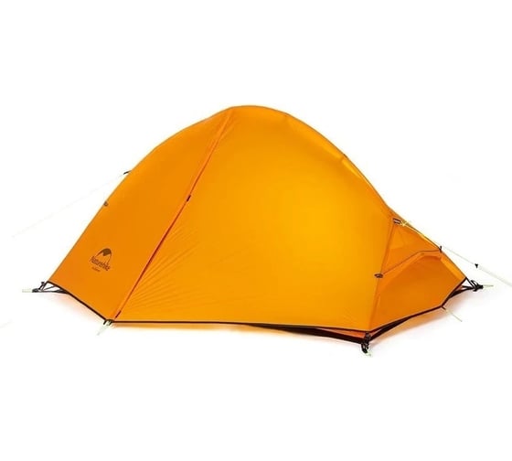 Палатка сверхлегкая + коврик Naturehike NH18A180-D оранжевая 6927595731949