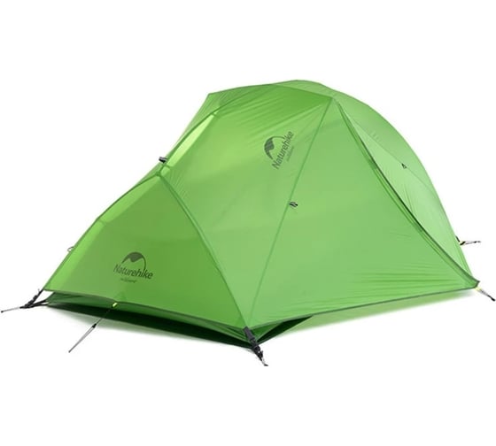 Ультралёгкая палатка Naturehike Star-river 2 с тентом, 2-местная, Green 6927595716496