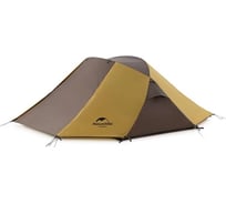 Палатка Naturehike Butterfly NH21YW132 210T двухместная, желто-коричневая 6927595782910
