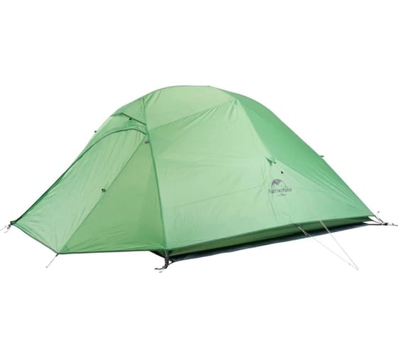 Палатка Naturehike Cloud Up 3 210T NH18T030-T трехместная с ковриком, зеленый 6927595730621