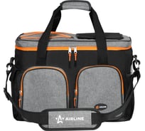 Сумка-холодильник Airline PRO 36 л, 44х33х25 см, черный/серый ADCB004