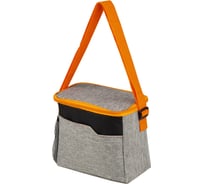 Термосумка Ecos PC2212, 7л, 24x16x20см, серый/оранжевый 104572