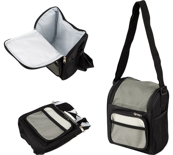 Термосумка Ecos PC2209, 4л, 19x12x22,5см, серый 104571