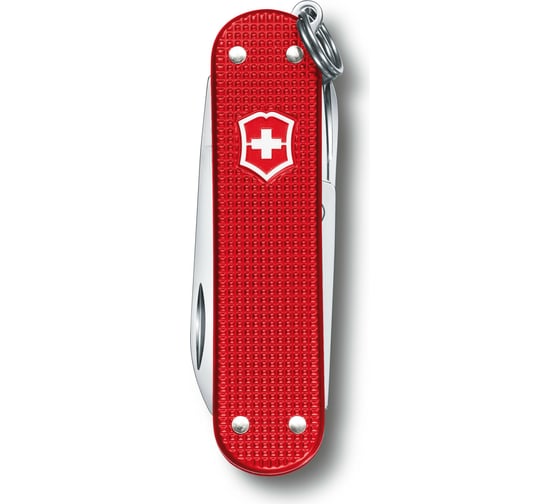 Нож-брелок Victorinox Alox Classic LE, 58 мм, 5 функций, красный 0.6221.L18