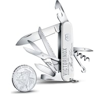 Нож Victorinox Huntsman, 91 мм, 15 функций, белый 1.1918.J18