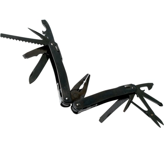 Мультитул Victorinox SwissTool Spirit XBS, 105 мм, 26 функций, черный 3.0224.3CN