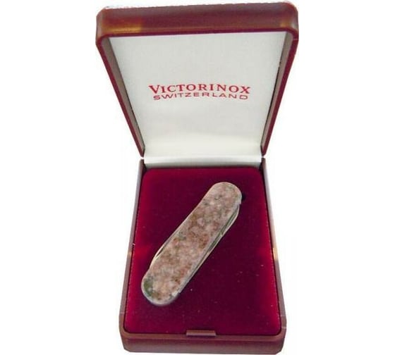 Нож-брелок Victorinox Classic LE Belo Horizonte, 58 мм, 4 функции, рукоять из камня 0.6200.55