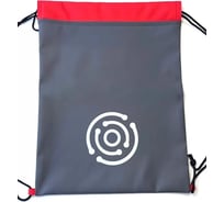 Сумка для обуви Symbion ПВХ, темно-серый/красный BAG_DG.RED