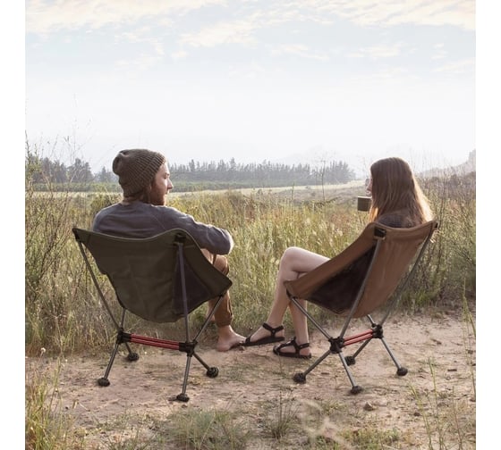 Складное кресло Naturehike Moon Chair YL08 Glamping/Camping/Travel Forest Green 6927595700075