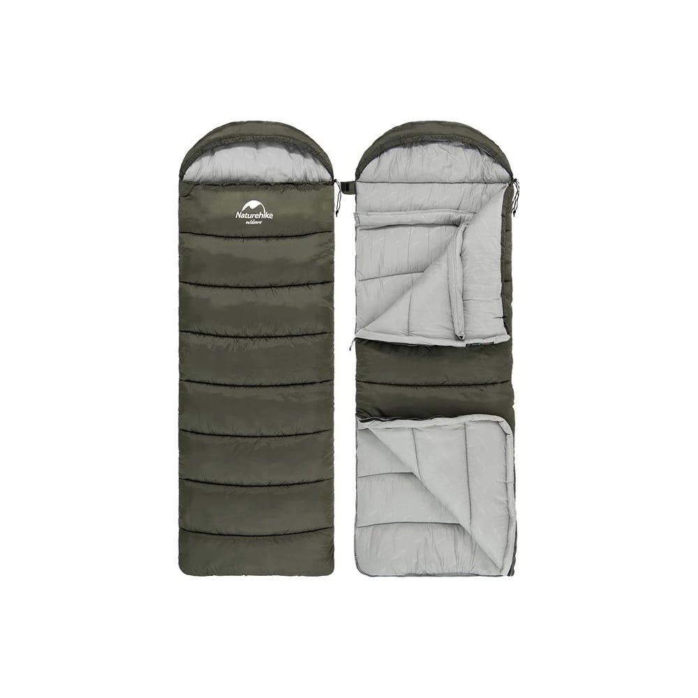 Спальный мешок Naturehike U Series двойной хлопок, осень-зима, Green ...