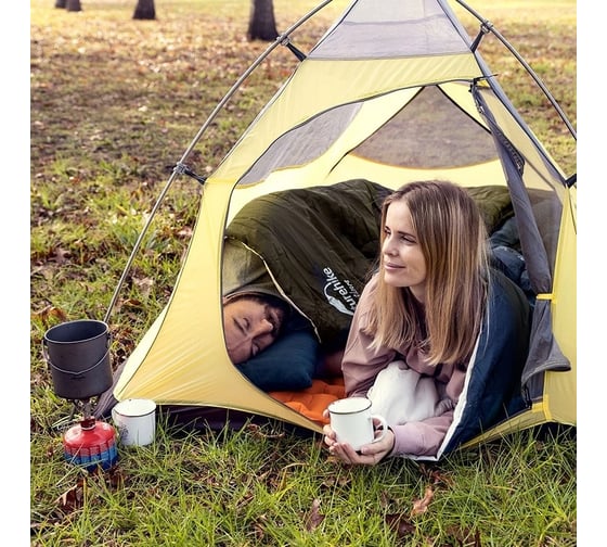 Спальный мешок-конверт Naturehike H150 NH19S015-D модернизированный, хлопковый, темно-синий 6927595737620