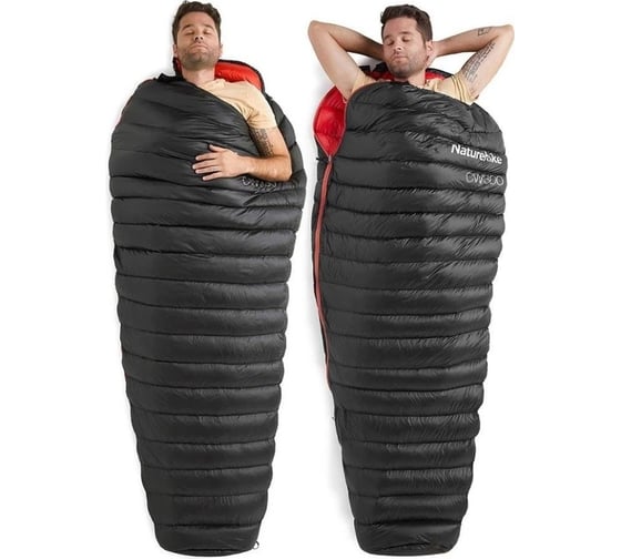 Спальный мешок Naturehike NH18S300-D черный 6927595761359
