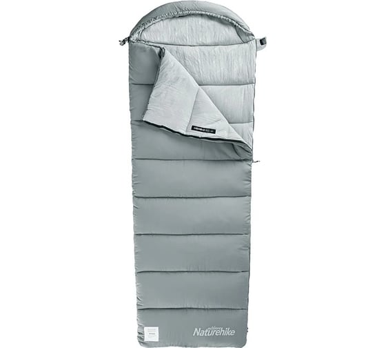 Ультралёгкий спальный мешок Naturehike M400 хлопковый, с капюшоном 6927595702390