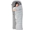 Ультралёгкий спальный мешок Naturehike RM80 Series, утиный пух, Grey, Size M 6927595707197 5