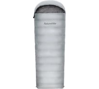 Ультралёгкий спальный мешок Naturehike RM80 Series, утиный пух, Grey, Size L 6927595707210