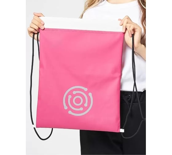 Сумка для обуви Symbion ПВХ, фуксия/слоновая кость BAG_F.IVORY