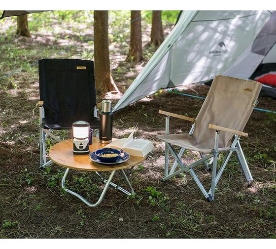 Складной стул Naturehike NH19JJ004 черный 6927595739297