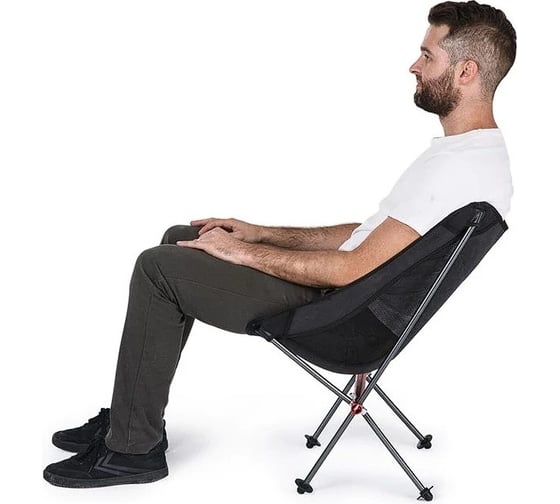Складной стул Naturehike NH18Y050-Z черный 6927595730676