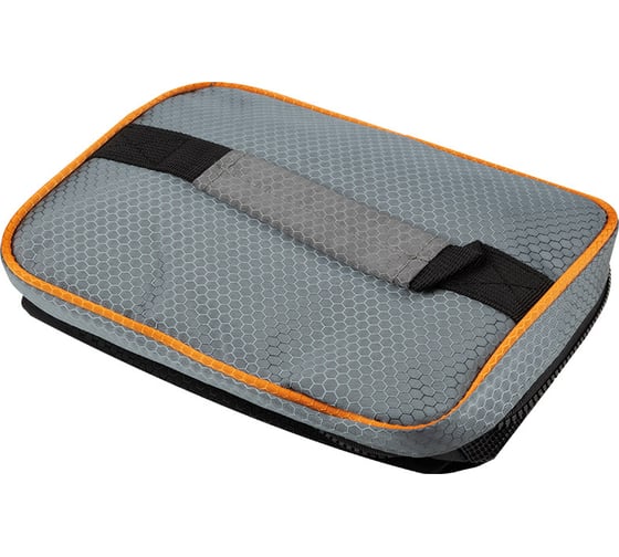 Термосумка Leonord ML15009, 5л, 23x17.5x16.5см, серый/оранжевый 104932