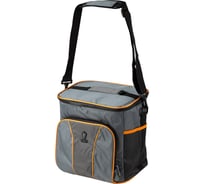 Термосумка Leonord ML15202, 20л, 30x22x30см, серый/оранжевый 104933